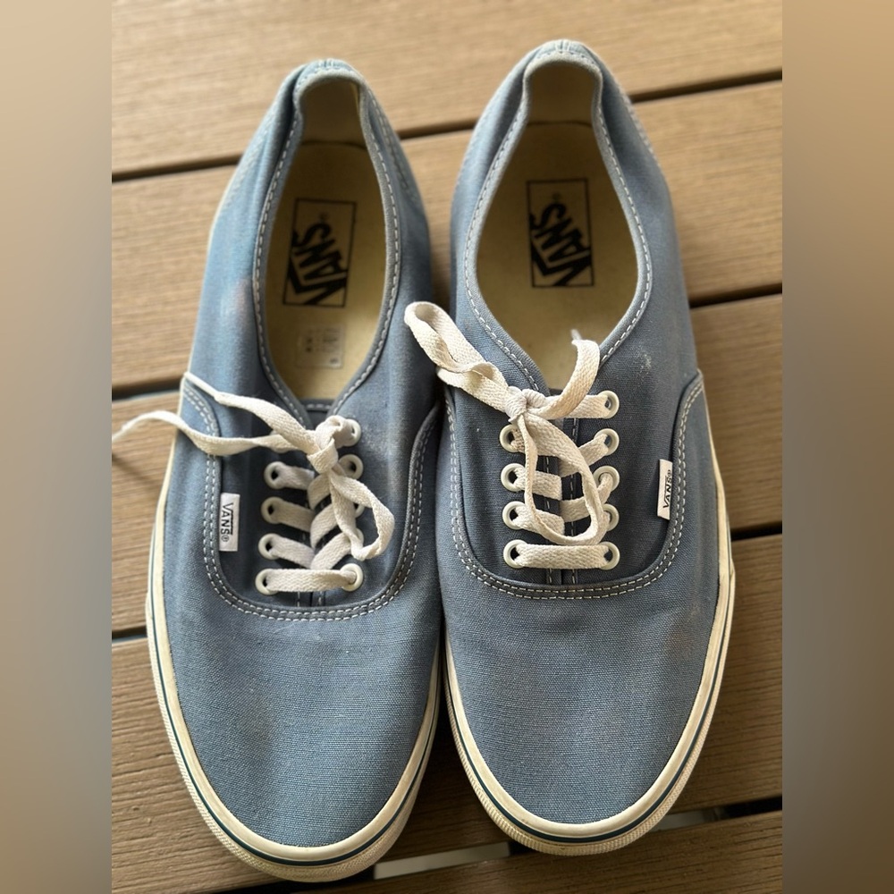 Vans blue men’s 
Size 11